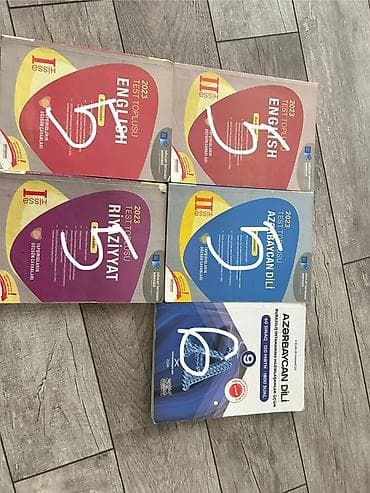 kitap: Məhsul: 2023 test topluları və Azərbaycan dili sınaq kitabı dəsti — 1