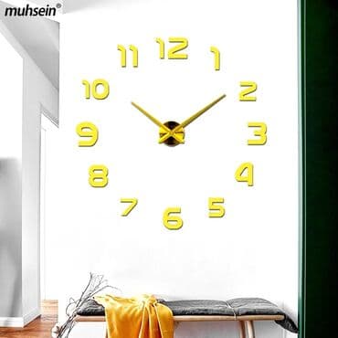 dini saat: Divar saatı 3D divar saati Rəqəmsal divar saatlari Ölçülerine göre — 3