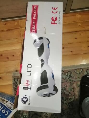 skuterlər uşaqlar ucun: SMART FALCON hovərbord - Rəng/örtük: bənövşəyi “galaxy” dizayn - — 1