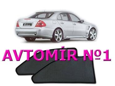"mercedes benz e-class w211" üçün yan pərdələr bundan başqa hər növ