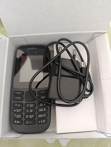 micro qulaq: Nokia 106, rəng - Qara, Düyməli — 1