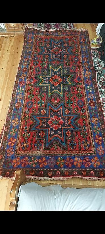 kohne xalca: Qədim xalça, 1936 il, Azərbaycan, Vəziyyəti: Yaxşı — 1