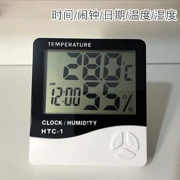 termometrlər: Termometr HTC-1 Termometr Otaq termometri Nemislik ve temperaturu — 3