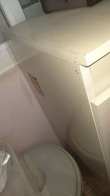 metbex dolabı: Mətbəx şkafı – tək qapılı, üstü iş səthi ilə - Material: laminat/LDSP — 1