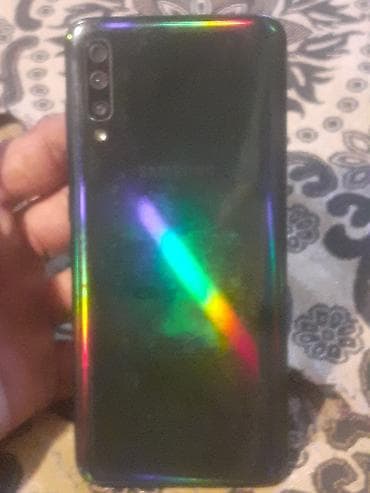 aydin 14 pro: Samsung Galaxy A70, 128 GB, rəng - Qara, Barmaq izi — 2