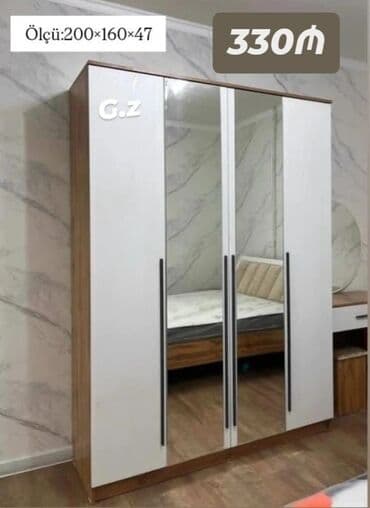 Açılan, 4 qapılı Düz dolab, Qarderob, paltar dolabı lalafo.az -da Açılan, 4 qapılı Düz dolab, Qarderob, paltar dolabı