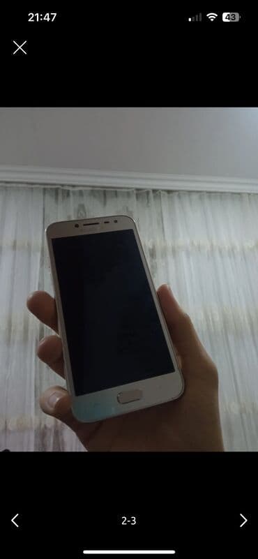 iphone 16 pro max qiyməti: Samsung Galaxy J2 Pro 2018, 16 GB, rəng - Boz, Düyməli, İki sim kartlı — 1