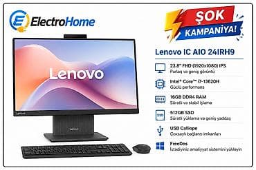 ssd: Lenovo IC AIO 24IRH9 – güclü hamısı-birində masaüstü kompüter - — 1