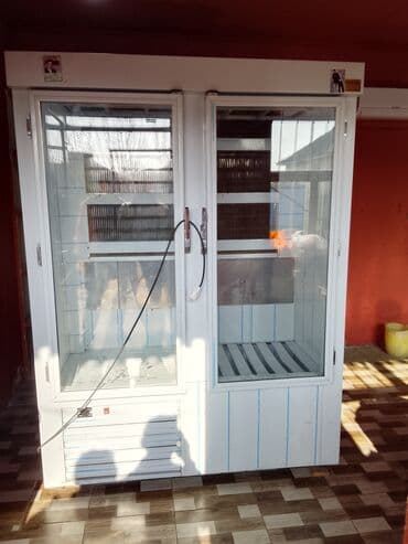 iki qapılı soyuducu: İki qapılı vitrin soyuducu - Ön hissədə şüşə vitrinli, iki ayrı — 1