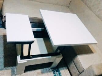 i̇ran peçi işlənmiş: Jurnal masası, İşlənmiş, Transformer, Dördbucaq masa — 2