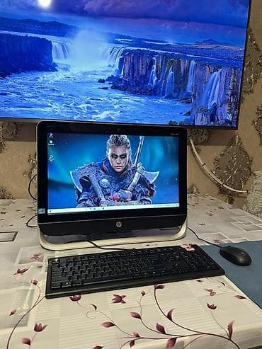 Masaüstü kompüterlər və iş stansiyaları: HP All‑in‑One stolüstü kompüter HP Monobloku İdeal vəziyyətdədir Heç — 2
