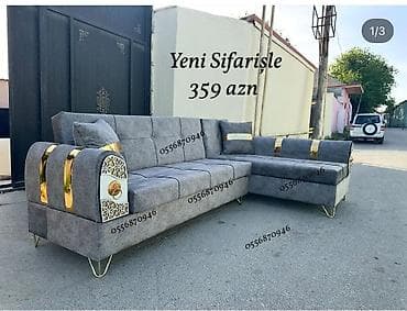 Künc divan, Yeni, Açılan, Bazalı, Parça, Şəhərdaxili pulsuz çatdırılma