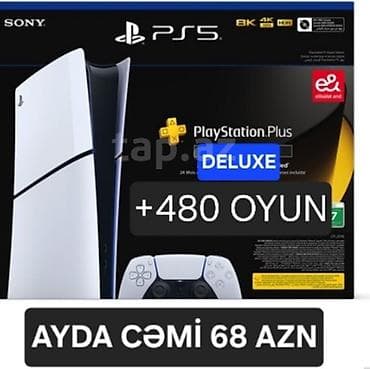 pleys: Sony PlayStation 5 oyun konsolu - PS5 ilə 8K, 4K və HDR dəstəyi - — 1