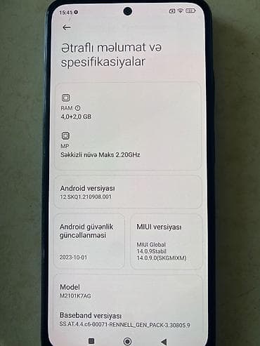 ram 16gb ddr4: Xiaomi Mi 10, 128 GB, rəng - Mavi — 5