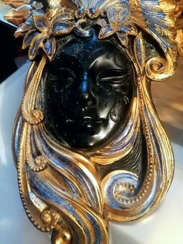 Şamdanlar: Fiqur, Rezin, rəng - Qara — 1