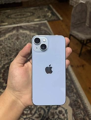 tap az iphone 7: IPhone 14, 128 GB, Göy, Zəmanət, Simsiz şarj, Face ID — 4
