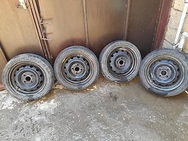 4 ədəd disklə birlikdə təkər komplekti. - Brend: Hankook Optimo K406 — 1