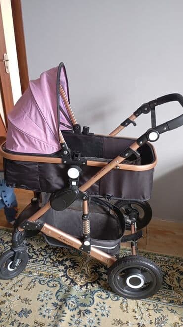 kidilo коляска 3 в 1: Çıxarılmayan beşikli araba, Bebeto, Cins: Qız, Yaş: <1 ay — 2