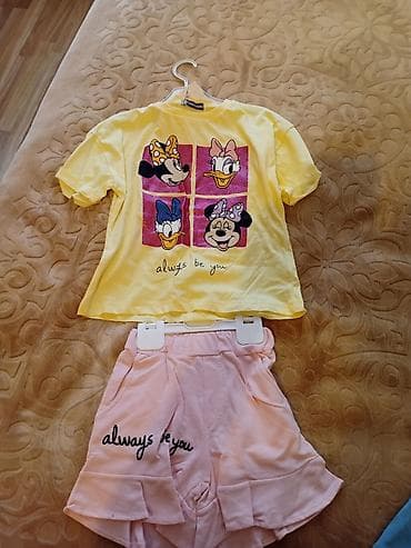 Bentley: Uşaq geyim dəstləri – yay kolleksiyası 1) Qız üçün 2 hissəli dəst: - — 10