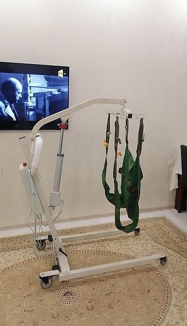 подъёмник: Elektrikli xəstə qaldırıcı (patient lift) - Evdə və klinikada hərəkət — 1