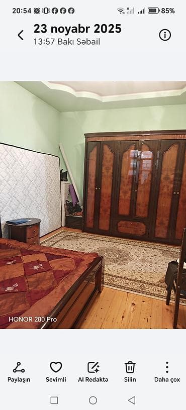 təcili satıram 3 otaqlı mənzil: Səbail rayonu Bayil da 3otaqlı həyət evi satılır. Sahəsi 110kv m — 5