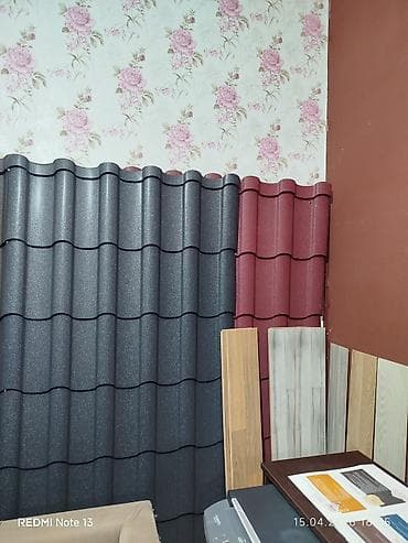 tikinti materialı: Məhsul: Dam örtükləri, yağış suları üçün oluk‑boru sistemi və daxili — 5