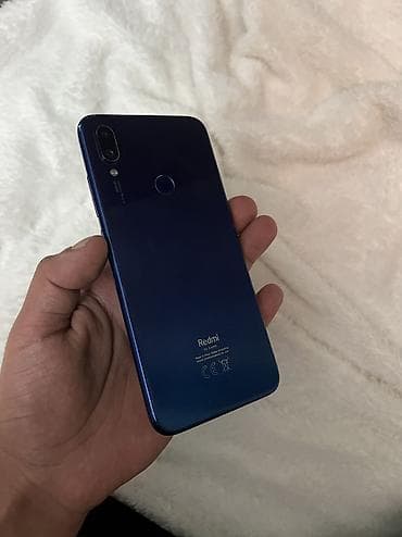 samsung tab7 lite: Redmi Note 7, 64 GB, rəng - Göy, Barmaq izi, Face ID — 8