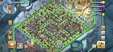 Clash of Clans hesabı – yüksək səviyyəli əsas kənd və inkişaf etmiş