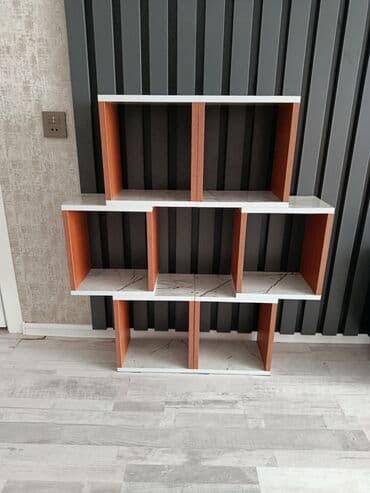 стеллаж для гостинной: Книжная полка — 2