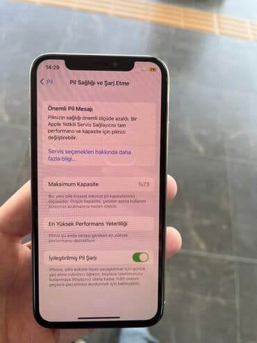iphone x qiymeti irşad: IPhone X, 64 GB, Ağ, Face ID — 3