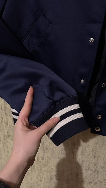 elf bar ucuz: Ami Paris (Alexandre Mattiussi) varsity üslublu gödəkçə - Rəng: tünd — 5