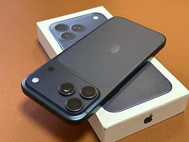 14 pro max: IPhone 17 Pro Max, 256 GB, Mavi, Face ID — 6