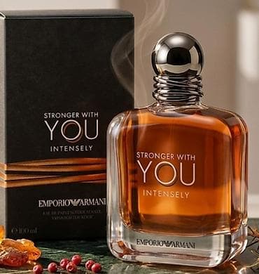 armani code: Emporio Armani Stronger With You– rom, vanil və isti odunsu notların — 1