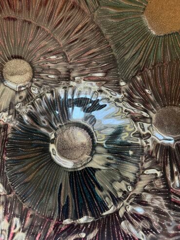 meyvə qablari: Karaca Decor qab iridi olsusu ustunde yazilib 40 sm.yenidi ikinci — 3