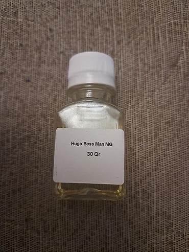 bakarat etri: Məhsul: Hugo Boss Man MG – 30 qr Tərkibi/formatı: Şüşə flakonda maye — 1