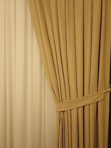 2eded fon pərdə. Hündürlüyü 2.80eni 2.40 parçadan tikilib 10 lalafo.az -da 2eded fon pərdə. Hündürlüyü 2.80eni 2.40 parçadan tikilib 10