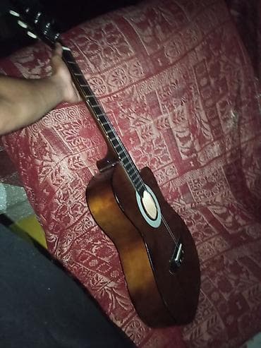 akustik gitara: Klassik akustik gitara - Korpus: kəsikli (cutaway) dizayn, qəhvəyi — 3