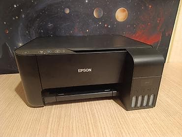 printer: Epson L3100 Rəngli printer 3ü 1də (Scan, kseroks, print) İdeal — 4