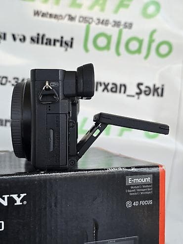 ikinci el telefon ayfon: Sony Alpha a6400 Gəlmədir Azərbaycanda istifadə olunmayıb. Video və — 2