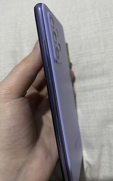 canon 6 d: Samsung Galaxy A52, цвет - Фиолетовый, Отпечаток пальца — 4