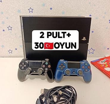 PS4 500gb plombu üzərində, ideal vəziyətdə 2pult, tam komplekt lalafo.az -da PS4 500gb plombu üzərində, ideal vəziyətdə 2pult, tam komplekt