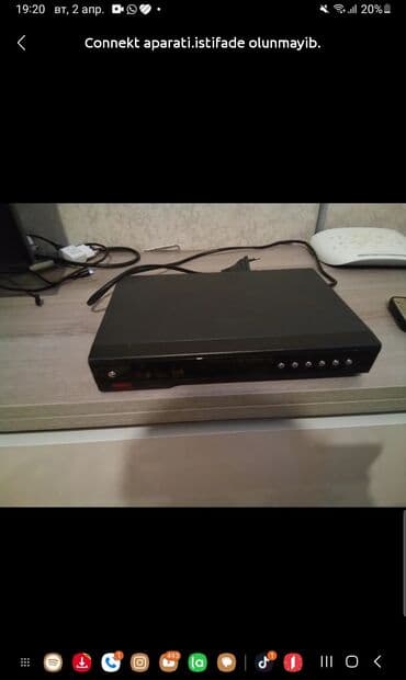 modem aparatı: Соnnekt aparati.istifade olunmayib.2 eded var — 1
