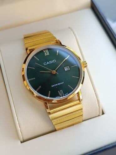 elektron saat oyrənmək: Qol saatı, Casio, rəng - Qızılı — 8