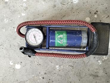 Nəqliyyat: MyCar ayaqla işləyən tək ayaqlı nasos (foot pump) - Tip: Mexaniki — 1