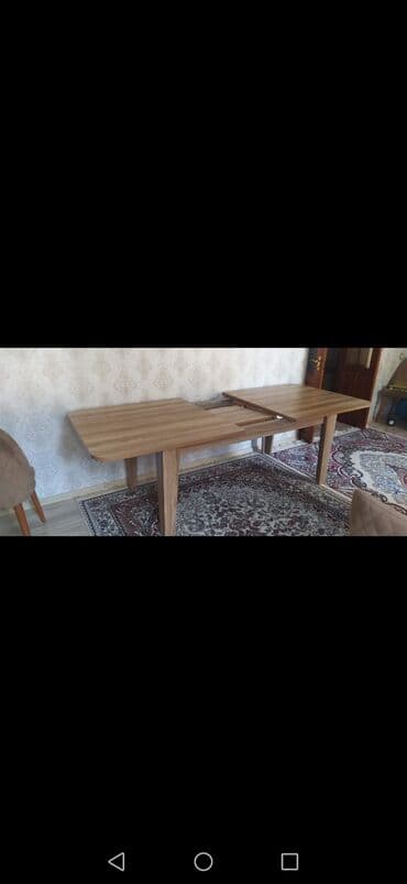 Masalar: Qonaq masası, İşlənmiş, Açılan, MDF, Dördbucaq masa — 3