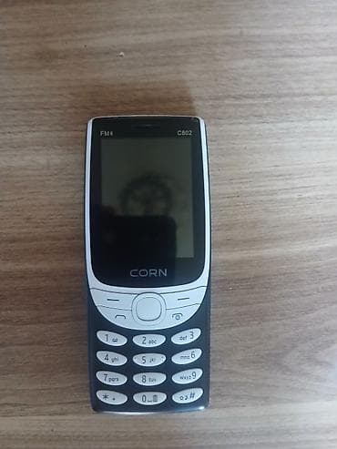 ses yaz: CORN C802 düyməli mobil telefon - İki SIM kart dəstəyi (ekranda 1 və — 3