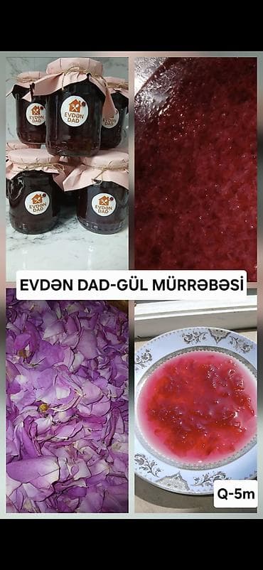 Mürəbbələr: EVDƏN DAD – təbii ev məhsulları - Gavalı döyməci: Yarılıb dilimlənmiş — 5