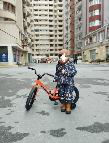 20lik velo: Dörd təkərli Uşaq velosipedi Trek, 16" — 3