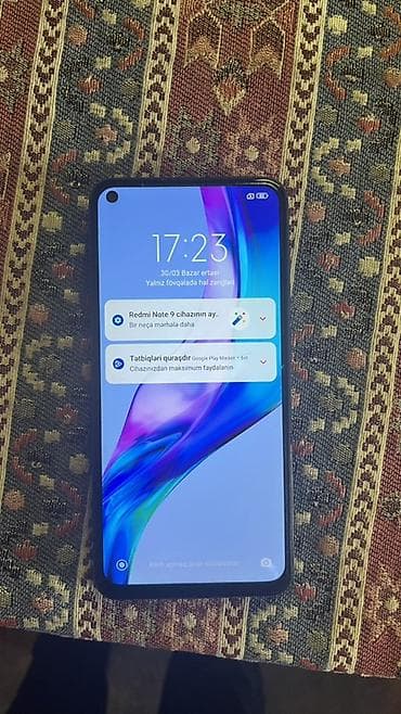 redmi 9s plus: Redmi Note 9, 128 GB, rəng - Qara, Barmaq izi — 2