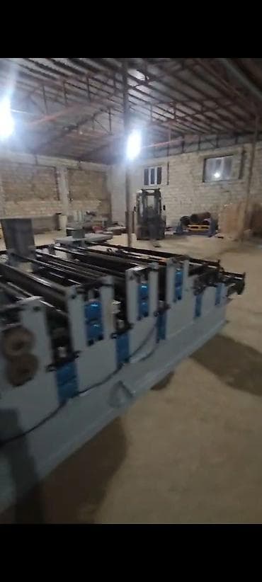 Profil taxta/metal dam örtüyü istehsalı üçün rulon formalaşdırma xətti